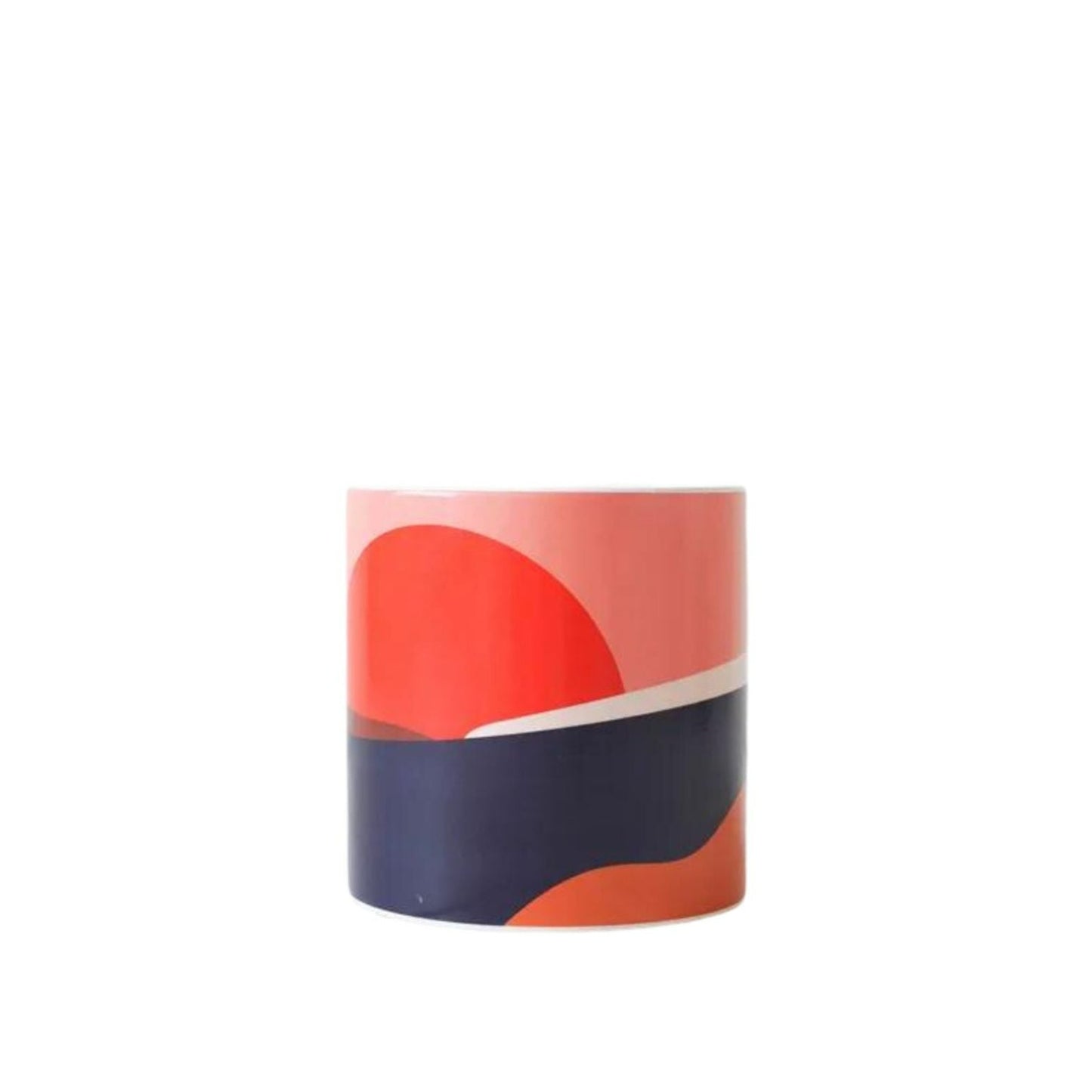 Ceramic Pot - Simple Landscape - Large - 14x14