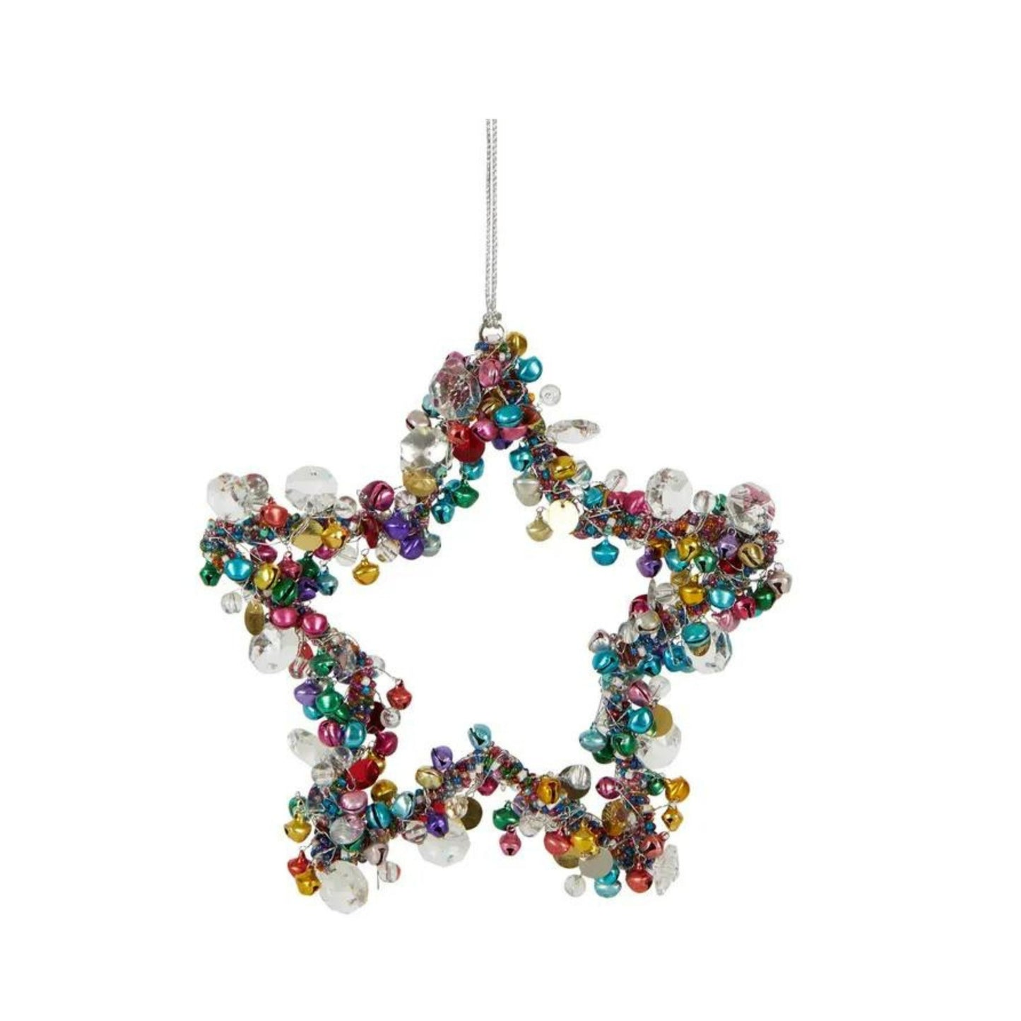 Kaleen Hanging Star Decoration Multicoloured