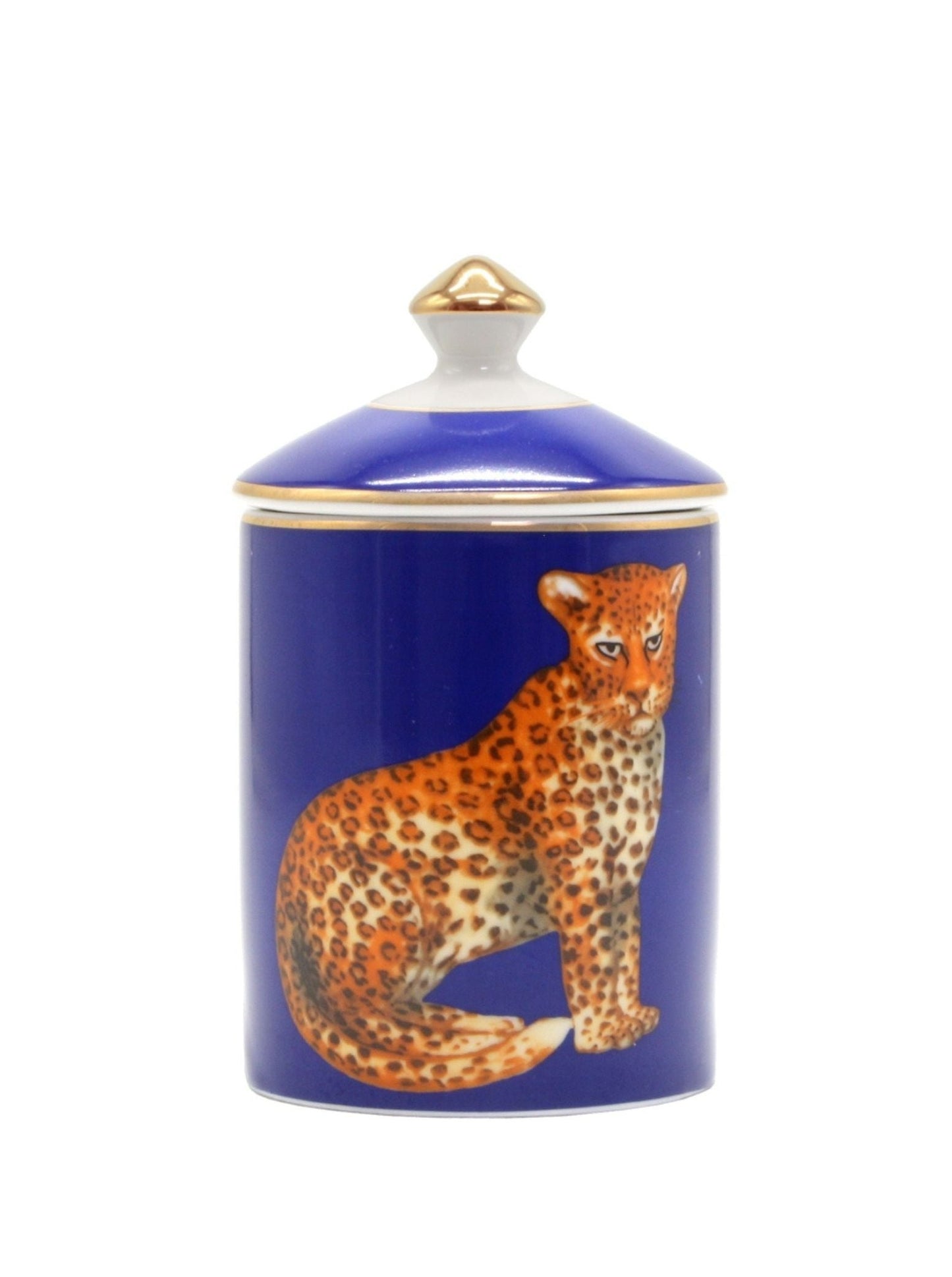 Candle In Jar-Leopard Red (14CM)