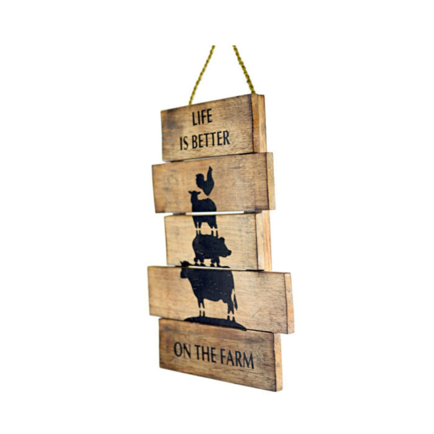 Life is Better Handcrafted Wall Art