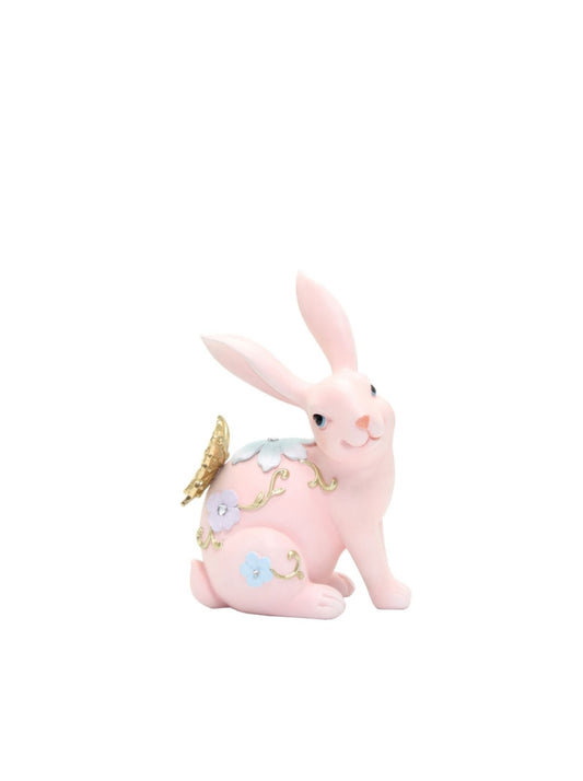Bunny -  Butterfly - Rose Quartz