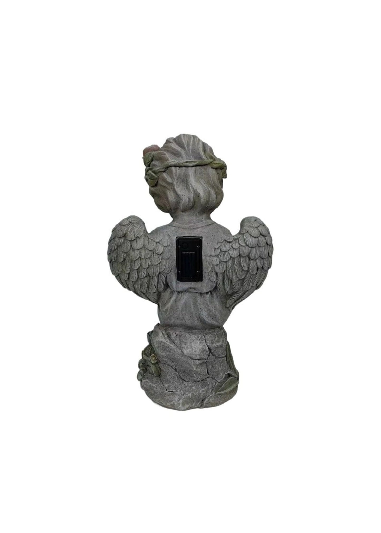 Angel garden Birdfeeder w/solar lights 30.5×24.5x48cm