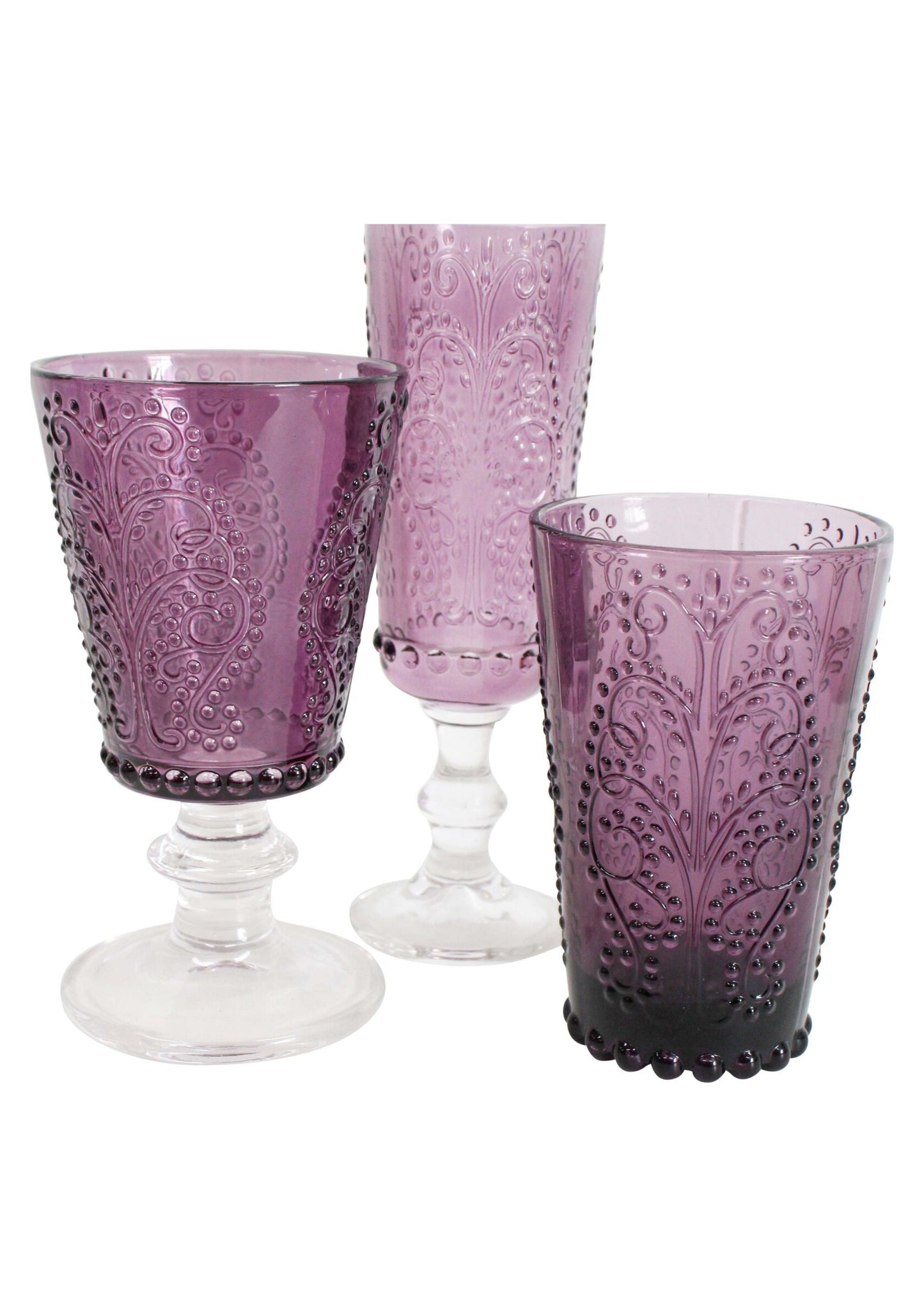 Champagne Flute Lavender