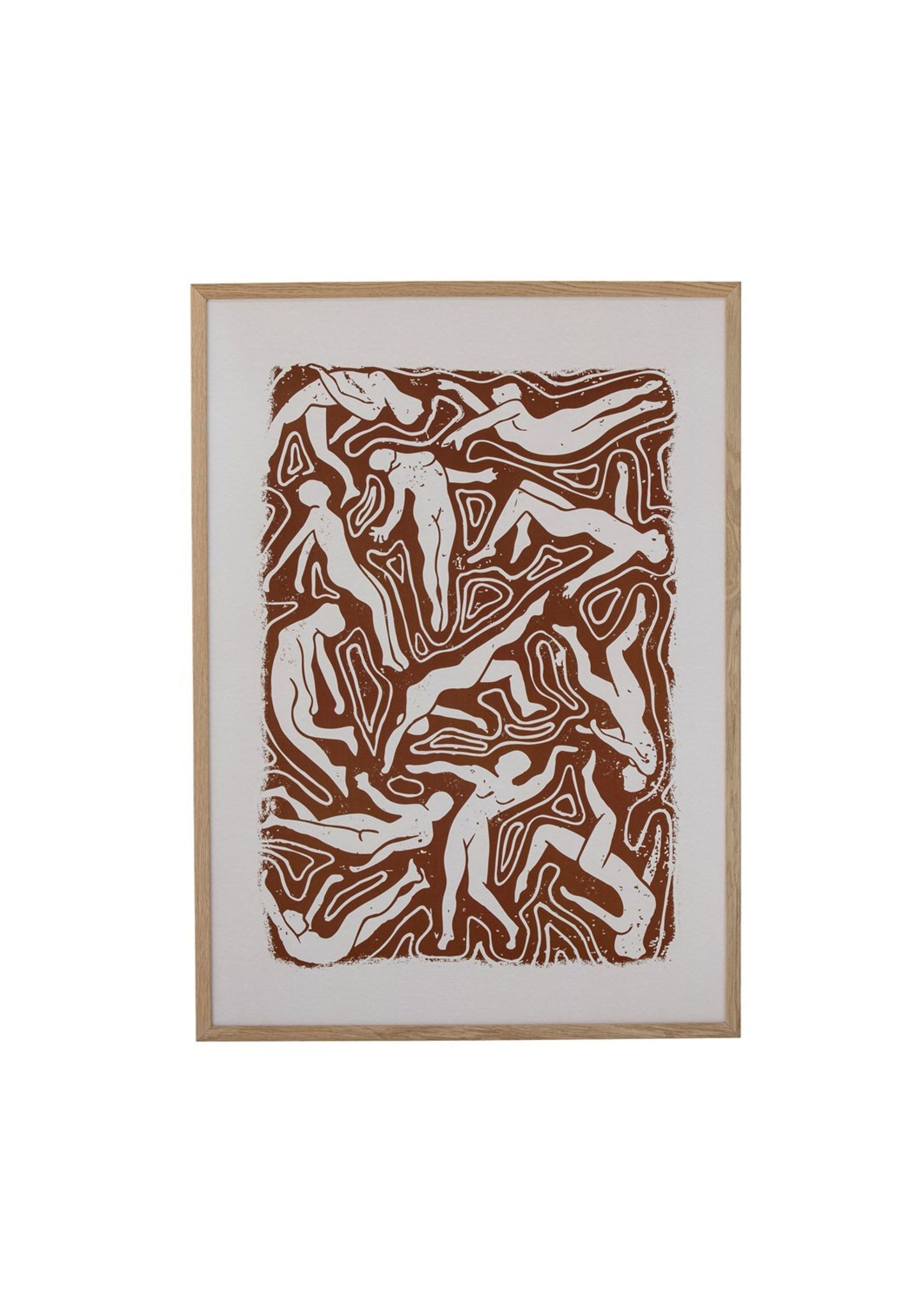 Ciron Illustration w/ Frame, Nature, Oak