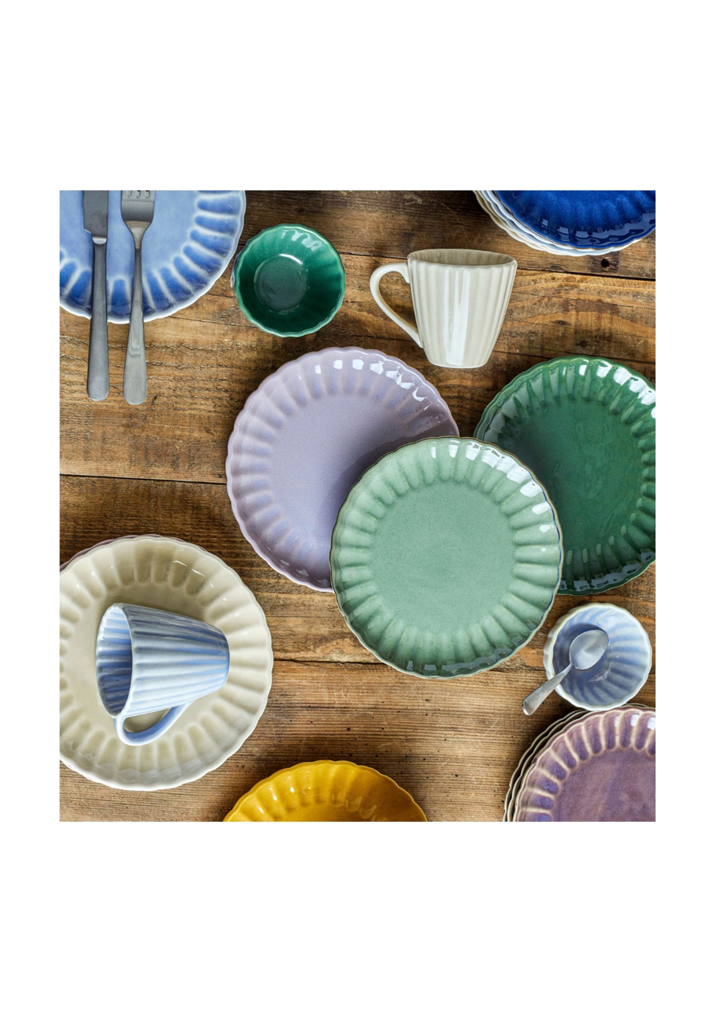 Latina Plate, Dark Blue - d.20 cm