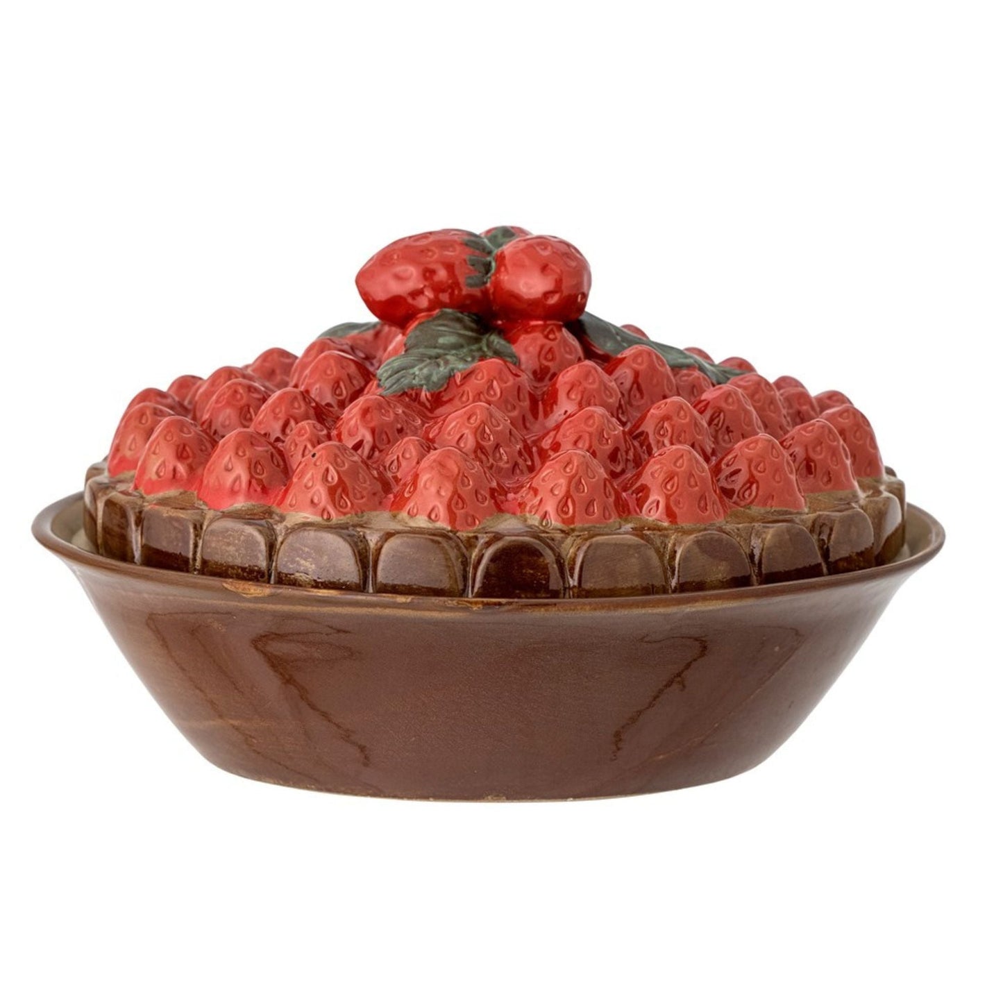 Creative Collection-Maehan Oven Dish w/Lid, Brown, Stoneware