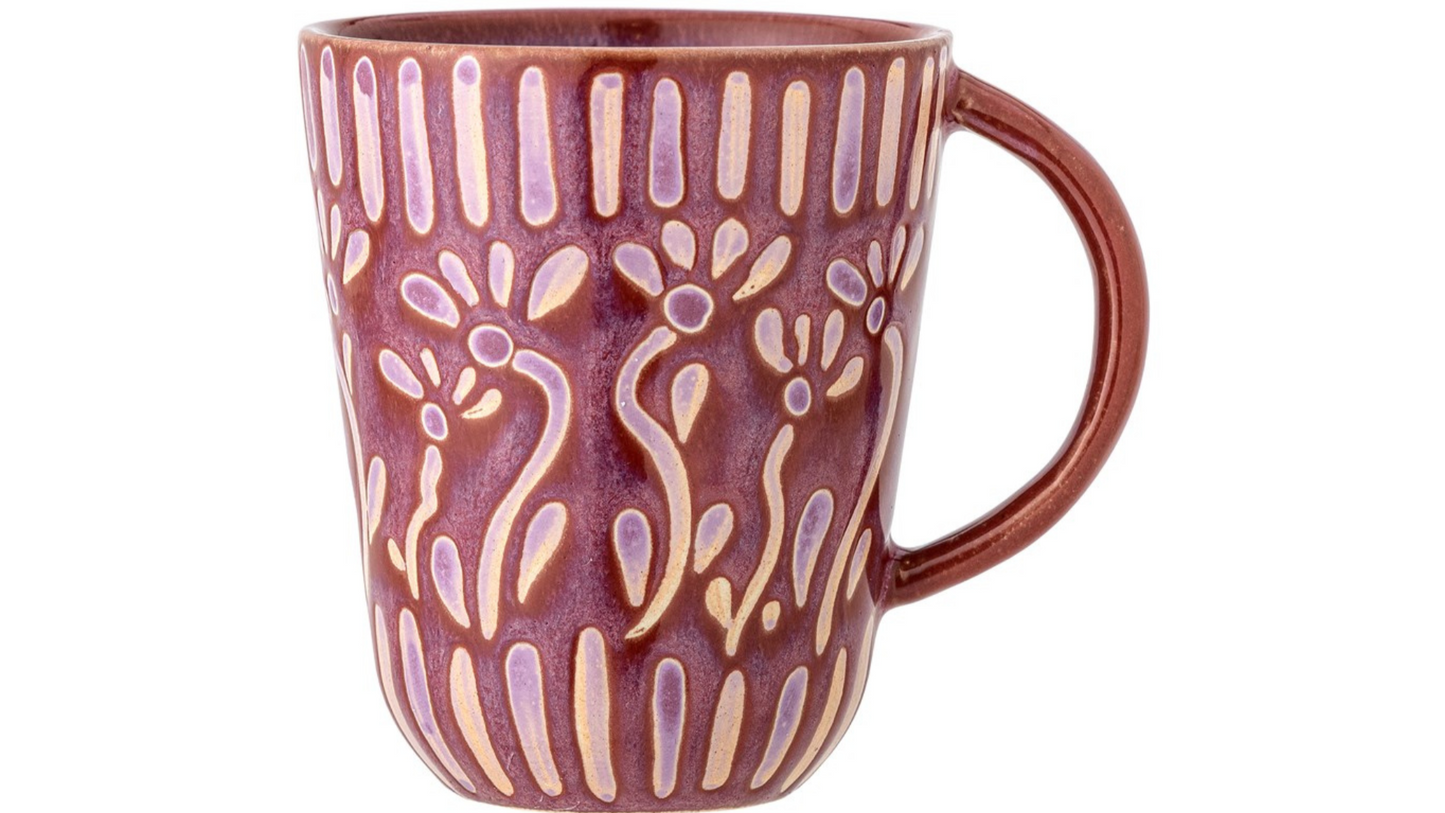 Samsin Mug, Purple, Stoneware