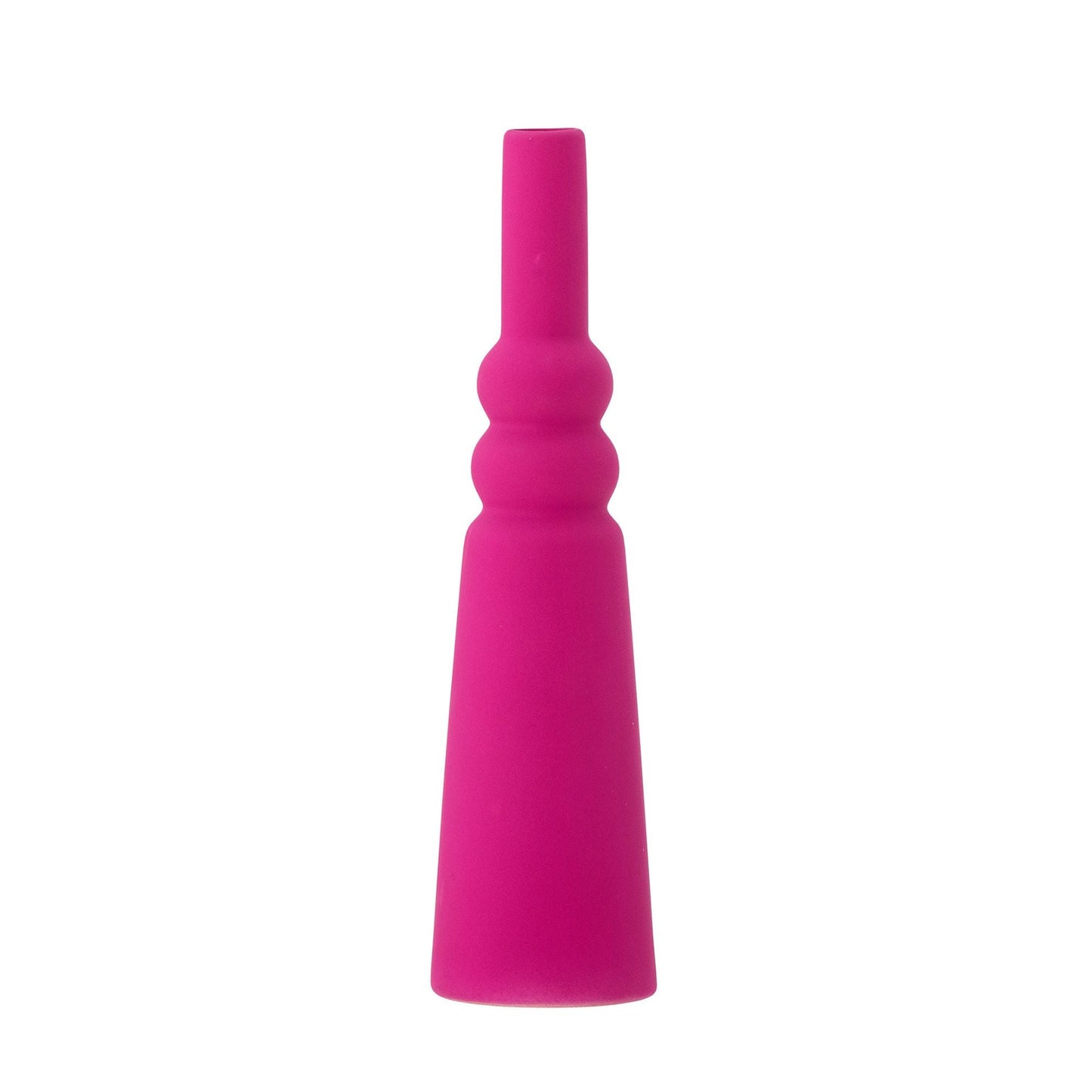 Isolde Vase, Pink, Stoneware