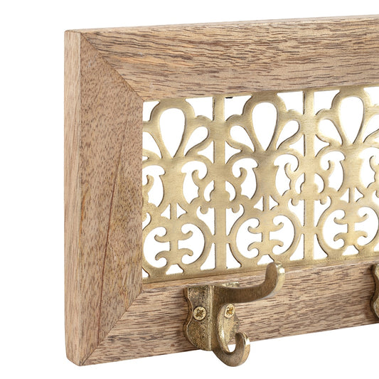 Handcrafted Fleur 5-Hook Wall hanger