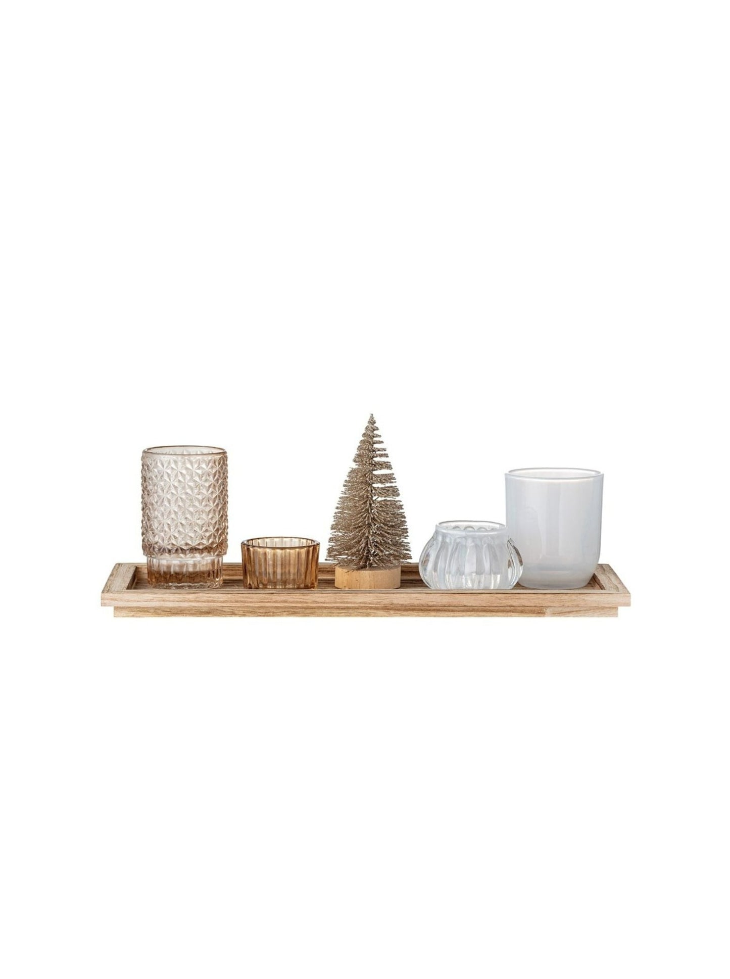Votives with tray