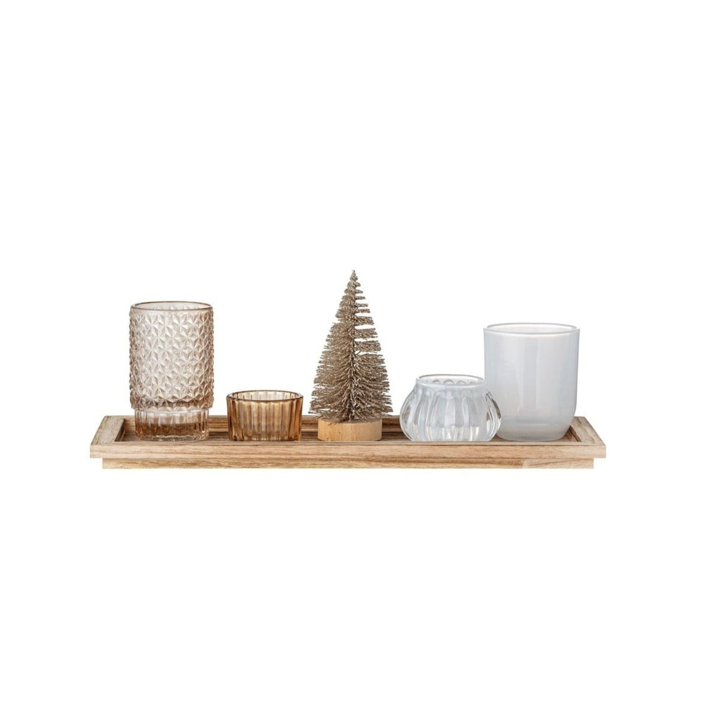 Votives with tray