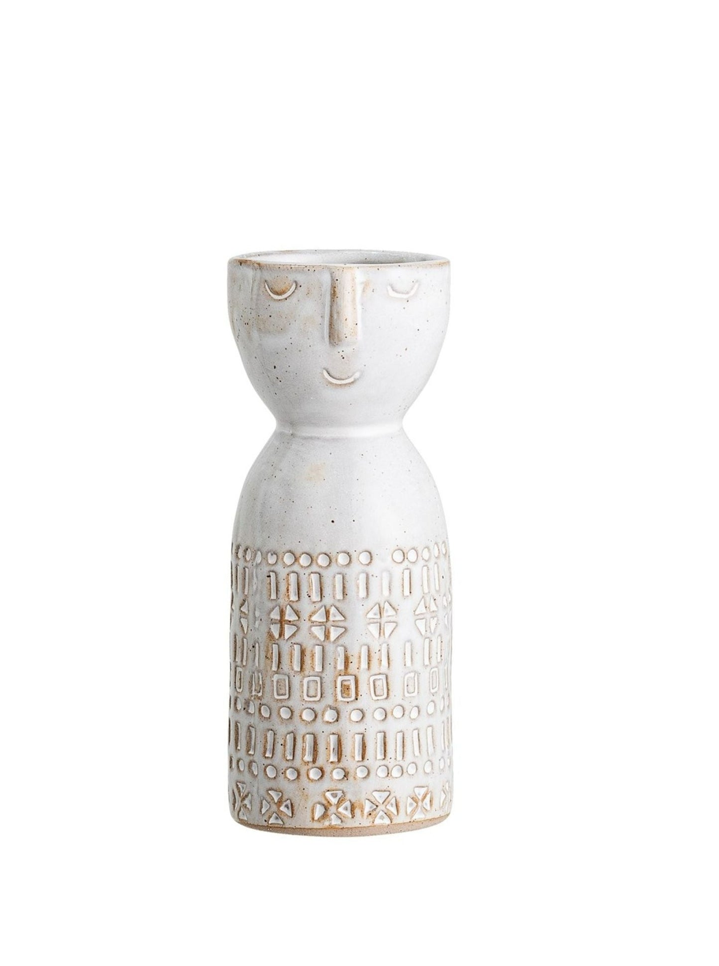 Vase, White, Stoneware