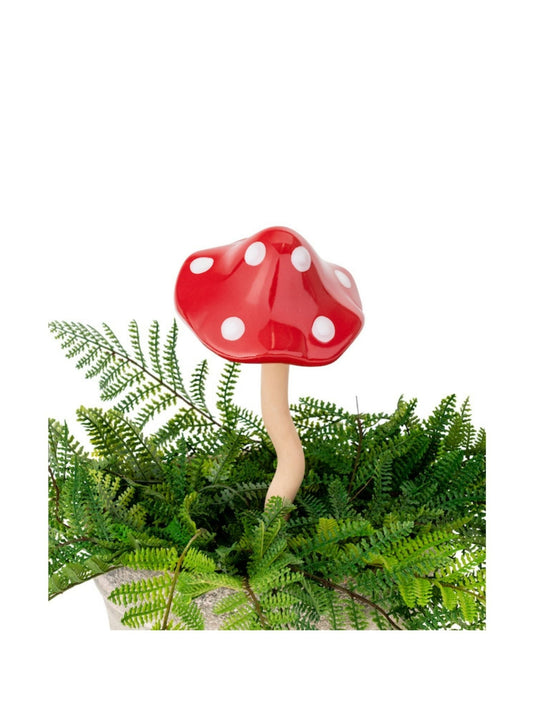 Ceramic Red Mushroom Large