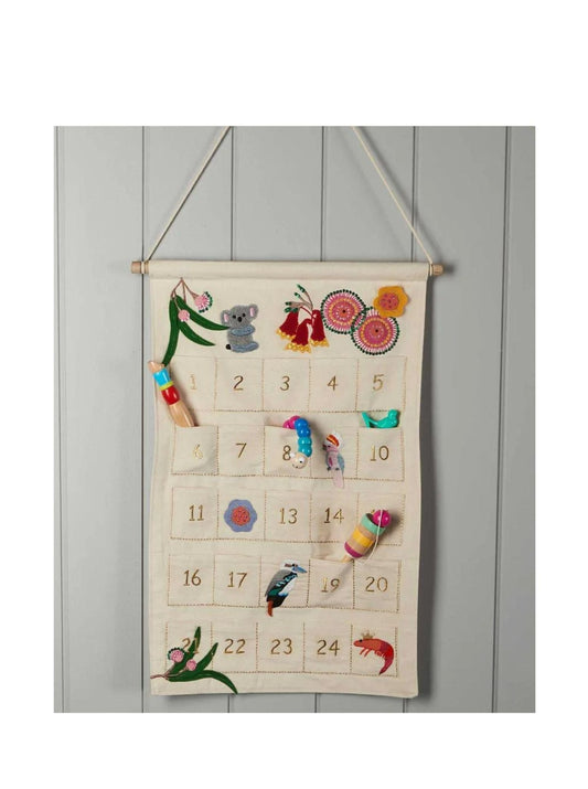 Native Australiana Applique Advent Calender