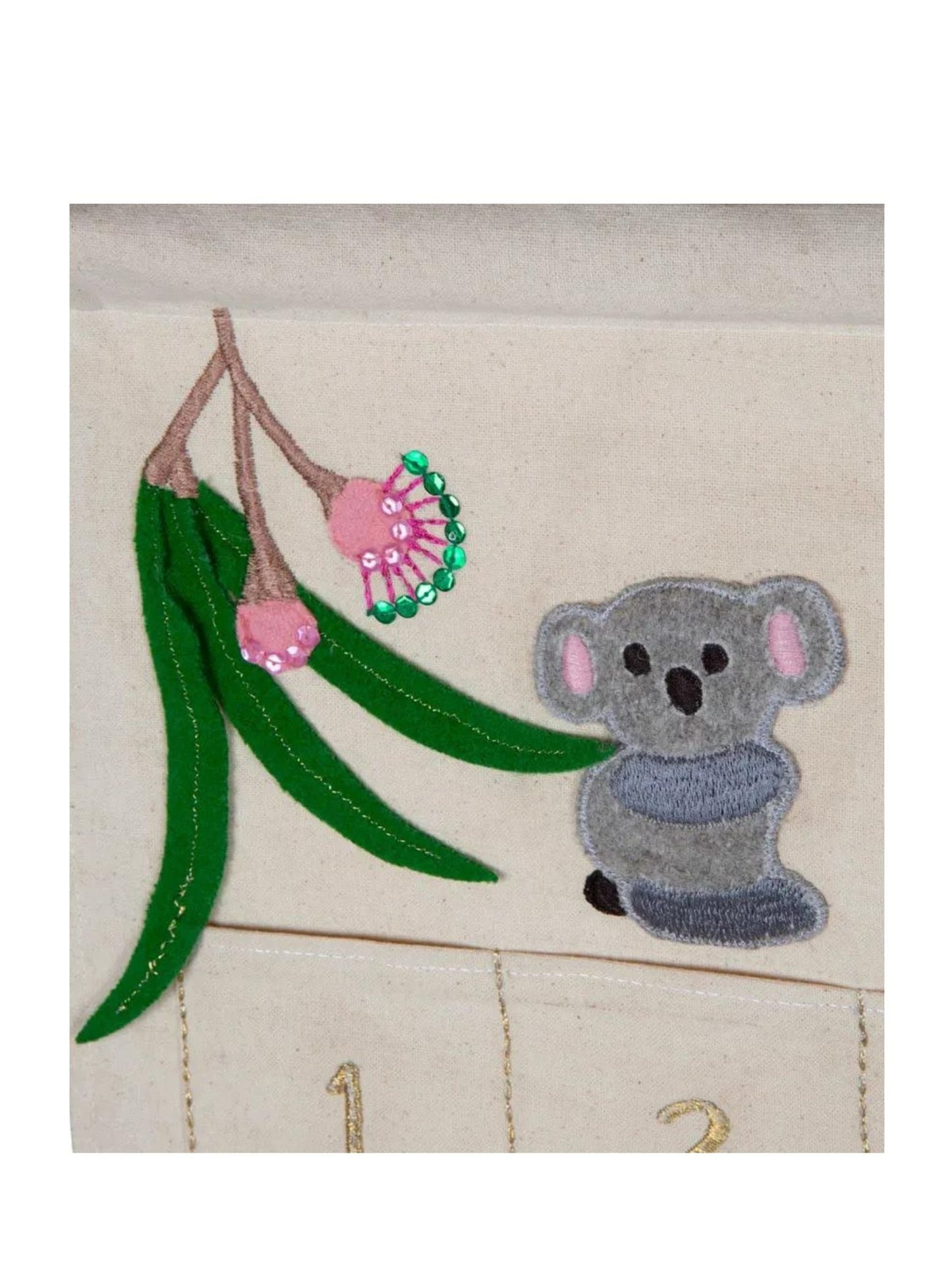 Native Australiana Applique Advent Calender