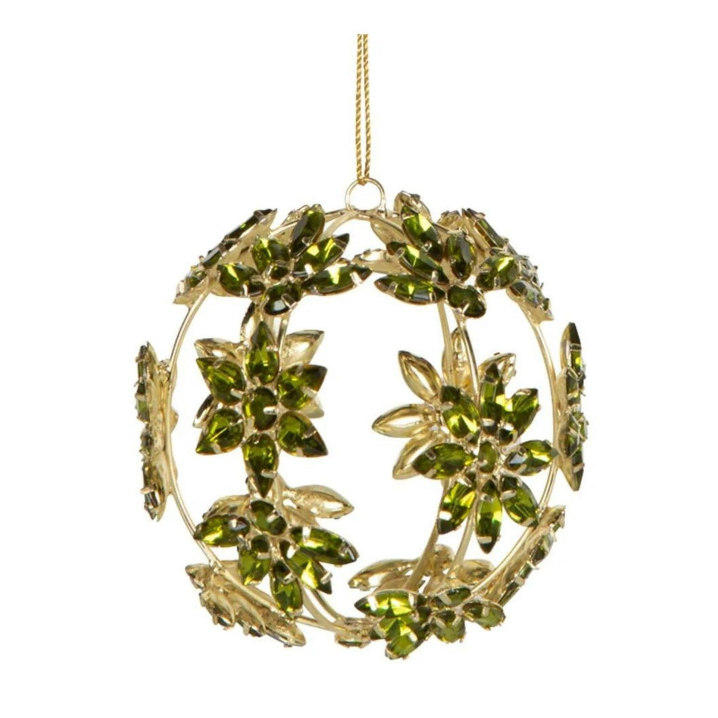 Daisola Gemstone Bauble Chartreuse Green