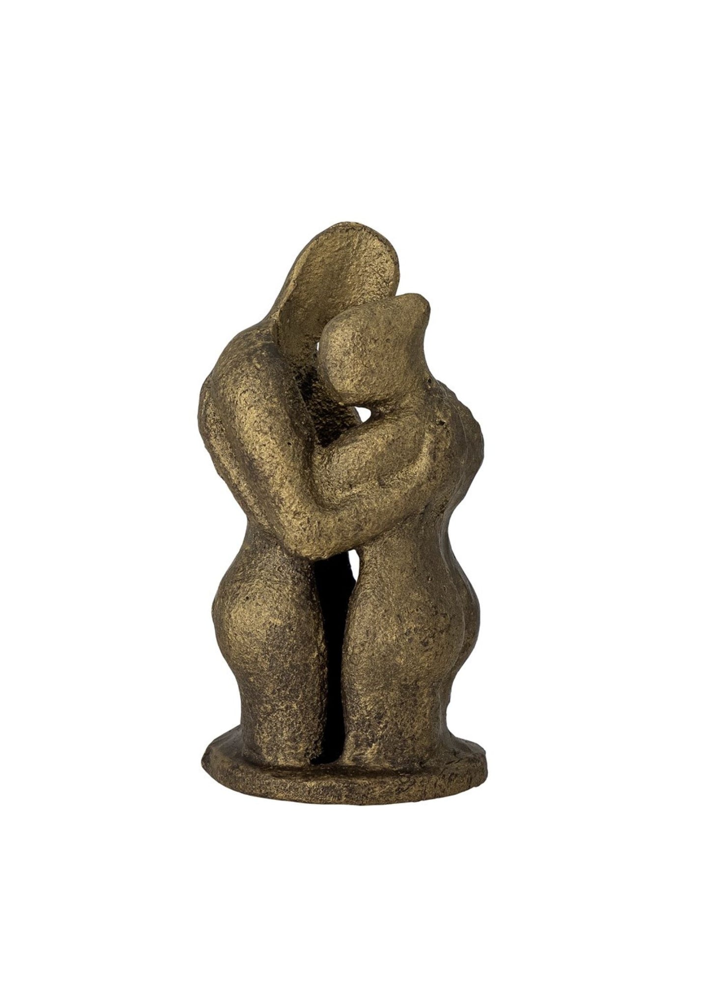 Tan Candlestick, Brass, Cast Iron Bloomingville