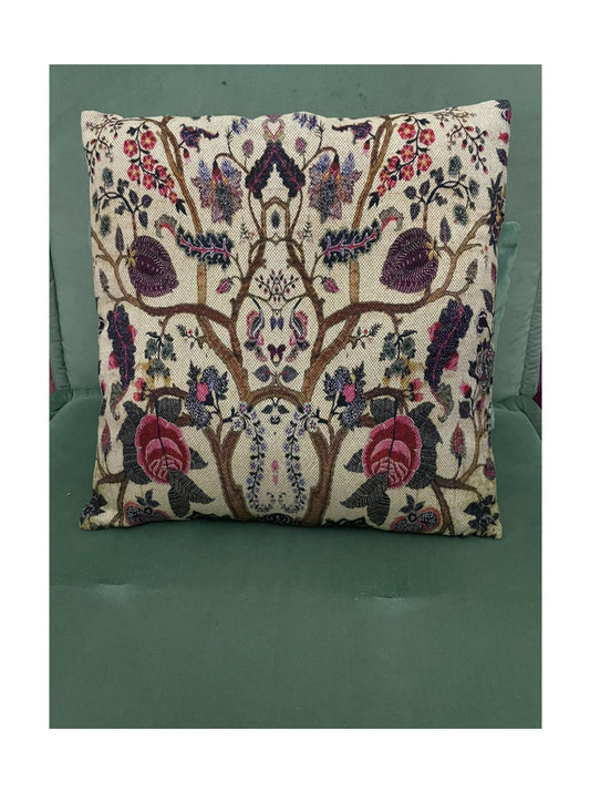 Fellini Cushion, Purple, Cotton