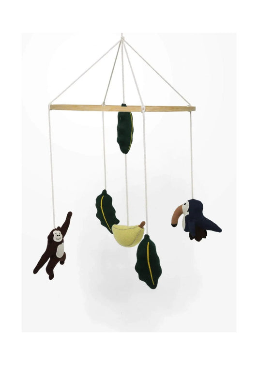 Baby Hanging Mobile - Jungle Fruit - 31x65cm