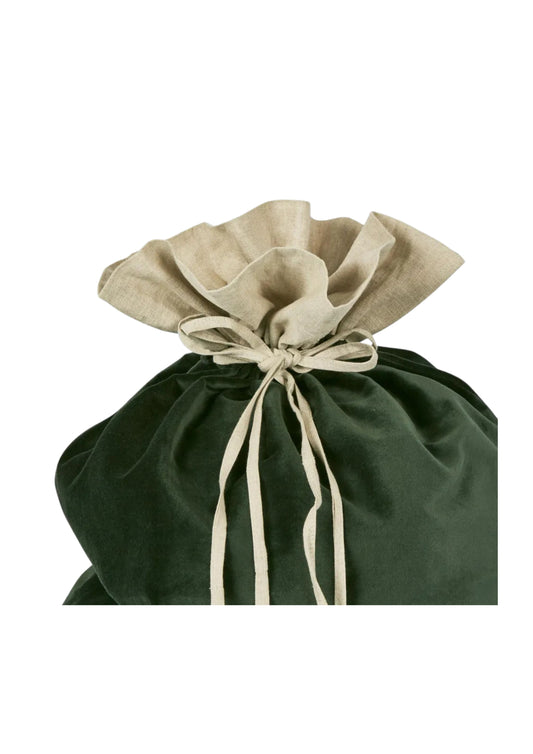Forest Velvet Sack