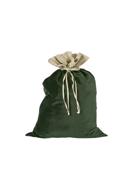 Forest Velvet Sack