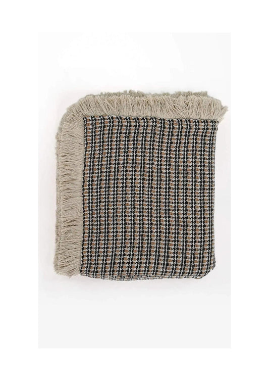 Throw Reed Black - 125x150xcm