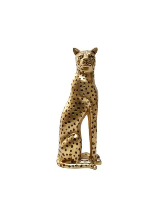 Figurine Leopard Sitting