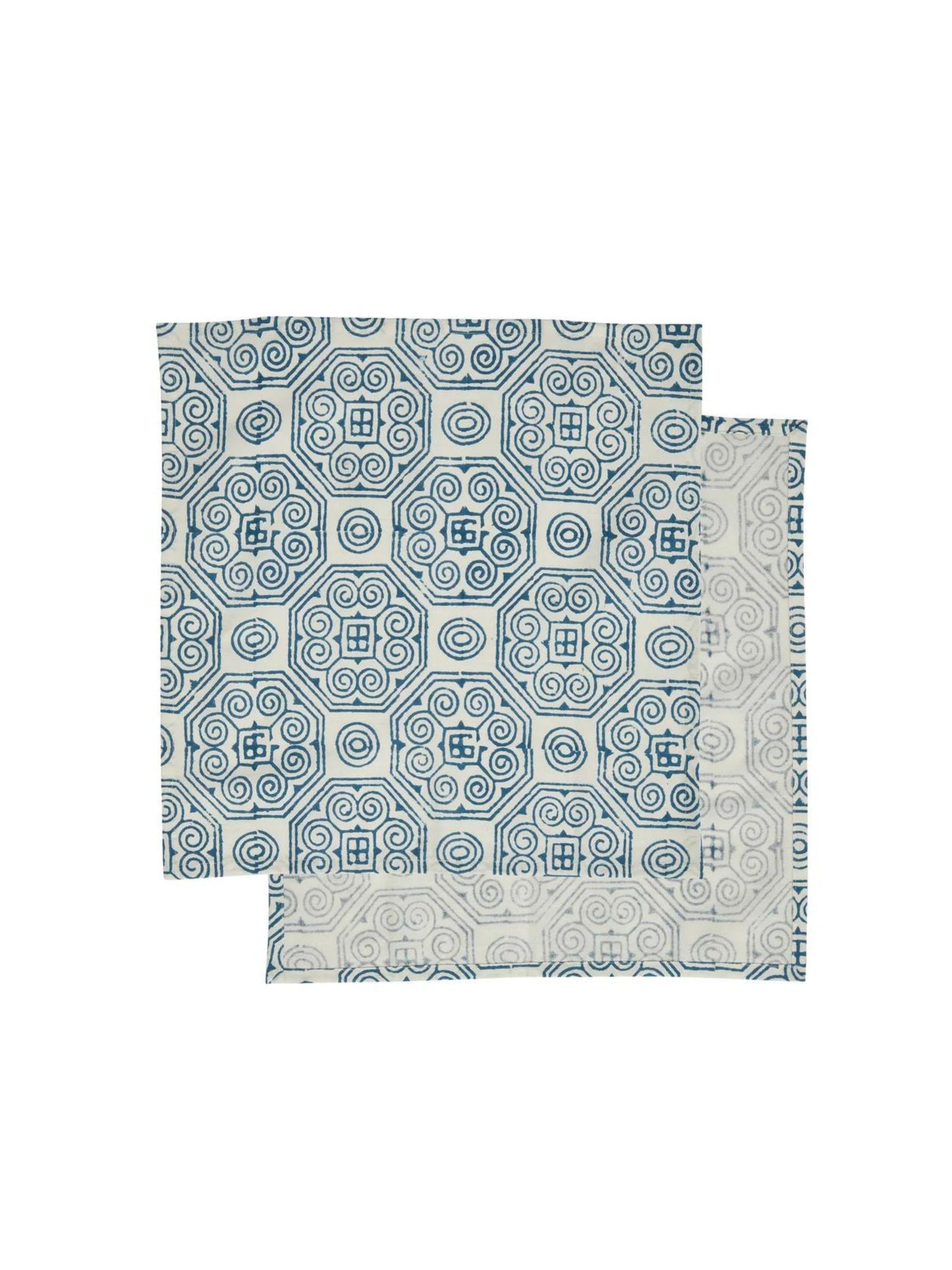 Malta Mosaic Cotton Napkins Set Of 4