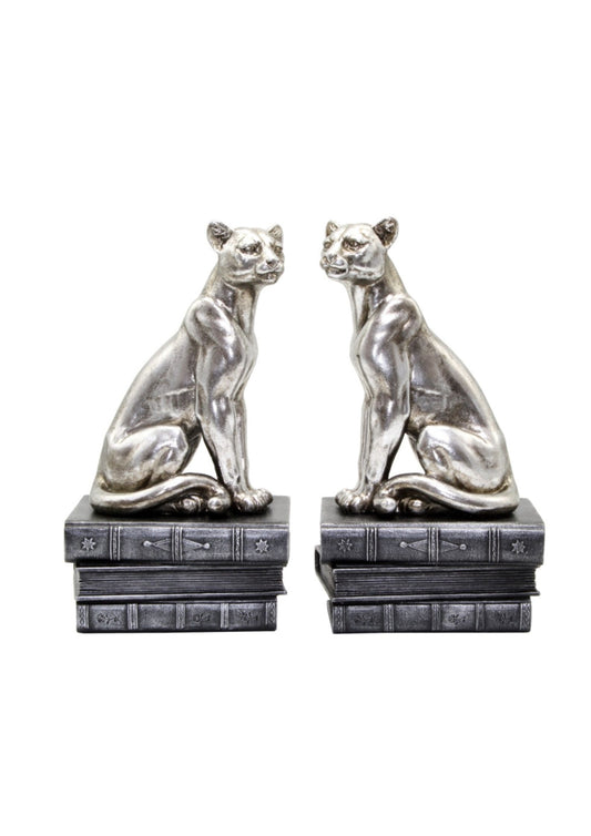 Ornament / Bookends Leopard 2 styles 29cms