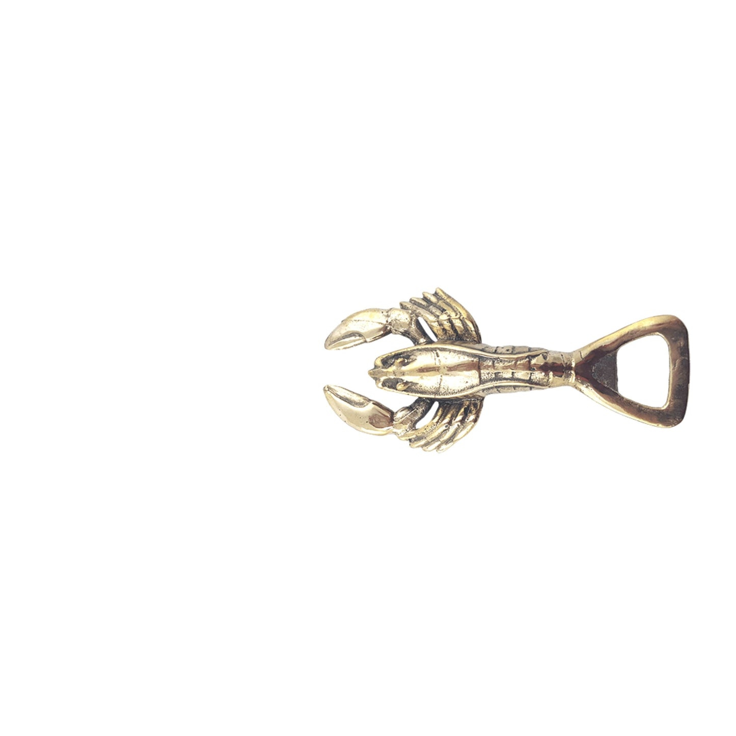 Bottle Opener Lobster Gold