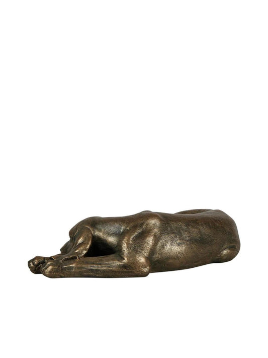 Tuppence Dog Sculpture Bronze