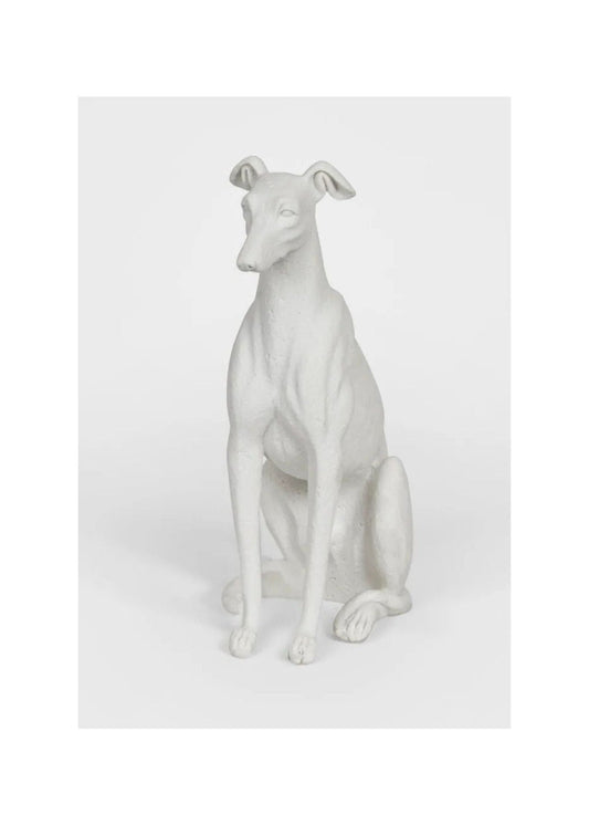 Finn Dog Sculpture White