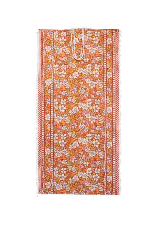 Beach Towel In Bag Retro