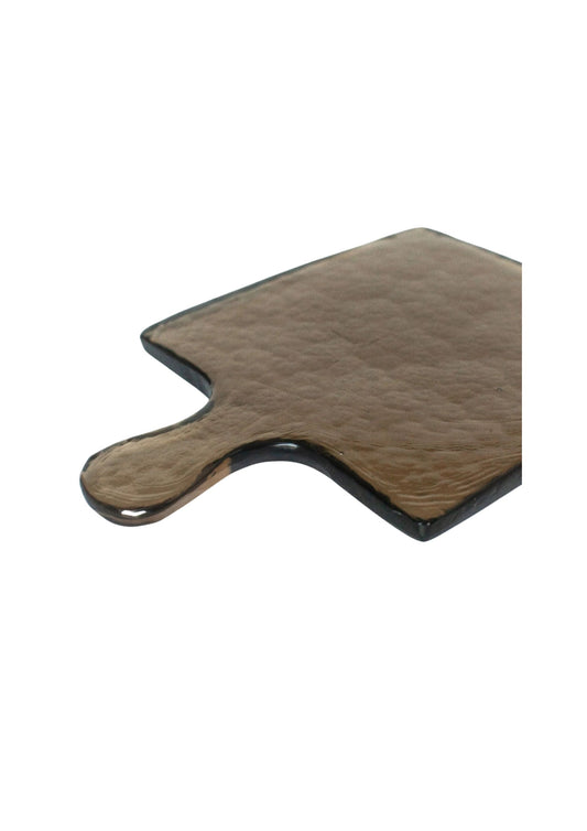 Hammered Glass Square Serving Board