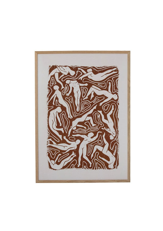 Ciron Illustration w/ Frame, Nature, Oak