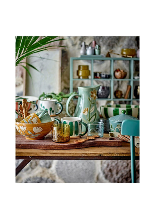 Tangier Bowl, Orange, Stoneware