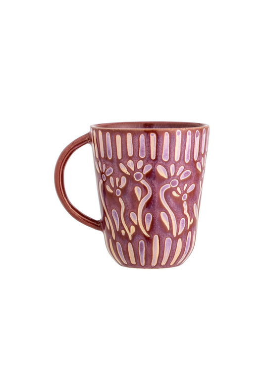 Samsin Mug, Purple, Stoneware