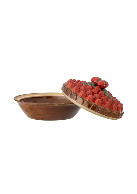 Creative Collection-Maehan Oven Dish w/Lid, Brown, Stoneware