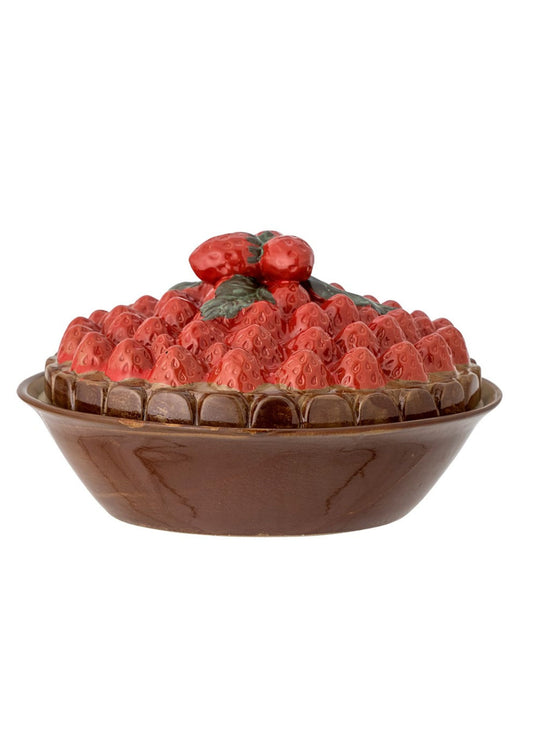 Creative Collection-Maehan Oven Dish w/Lid, Brown, Stoneware