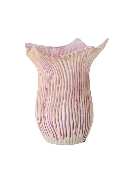 Floral Vase, Rose, Stoneware