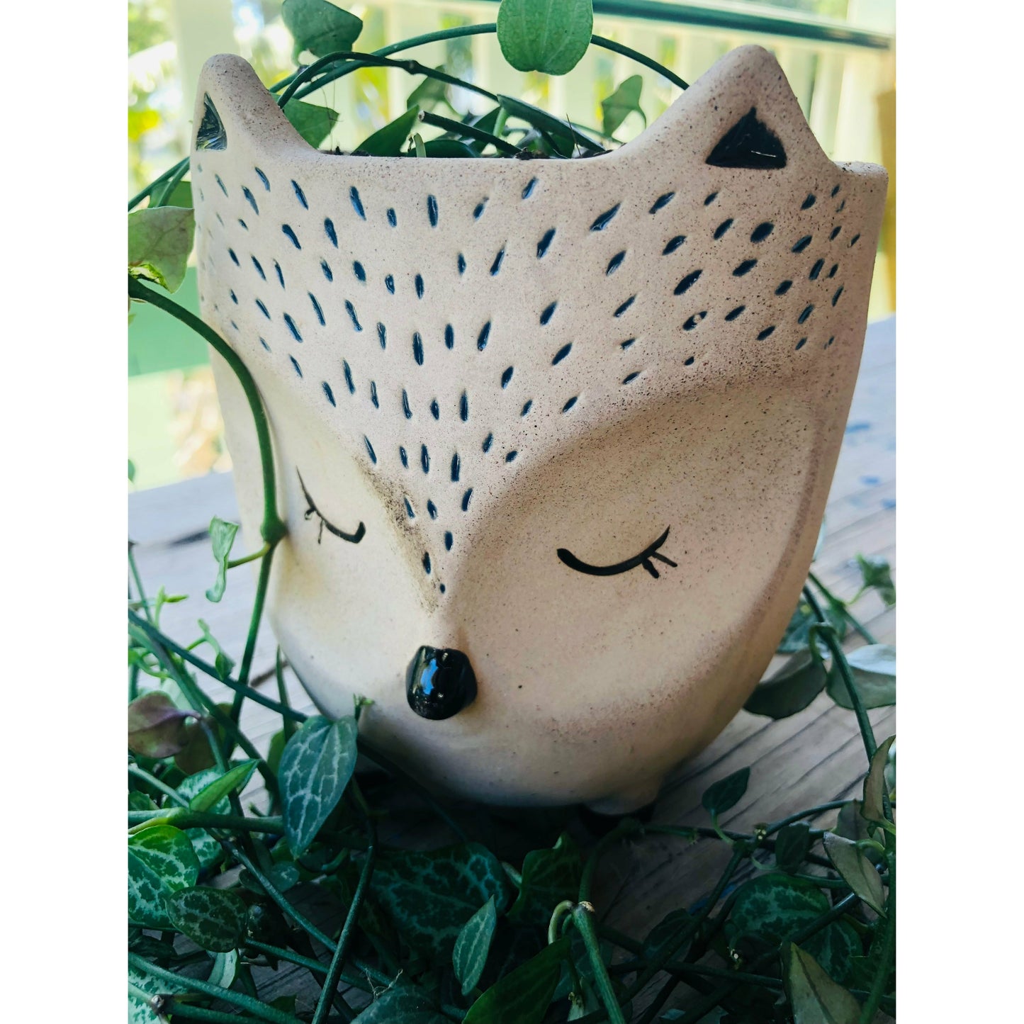 Fox Pot planter