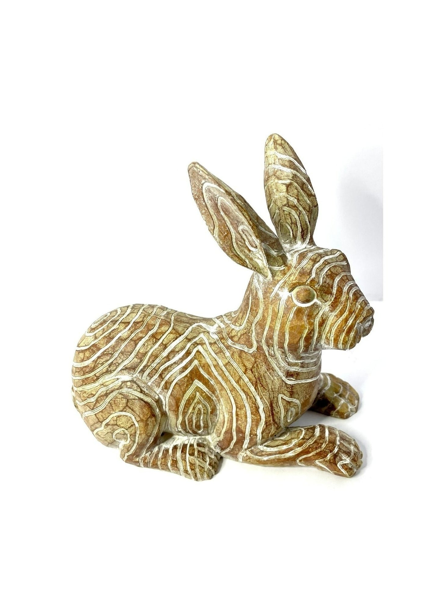 Carved Resin Rabbit