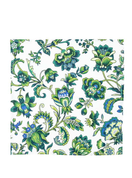 Kehlani Green Silk Screened Napkins - set of 4