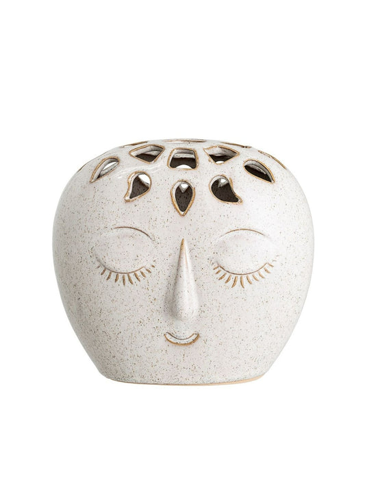 Vase, White, Stoneware