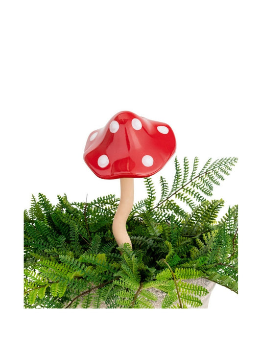 Ceramic Red Mushroom Large
