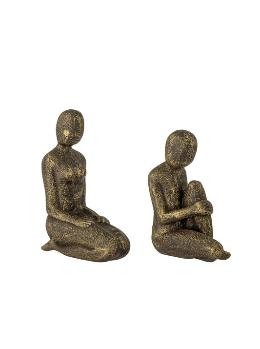 Roselie Bookend, Brass, Cast Iron