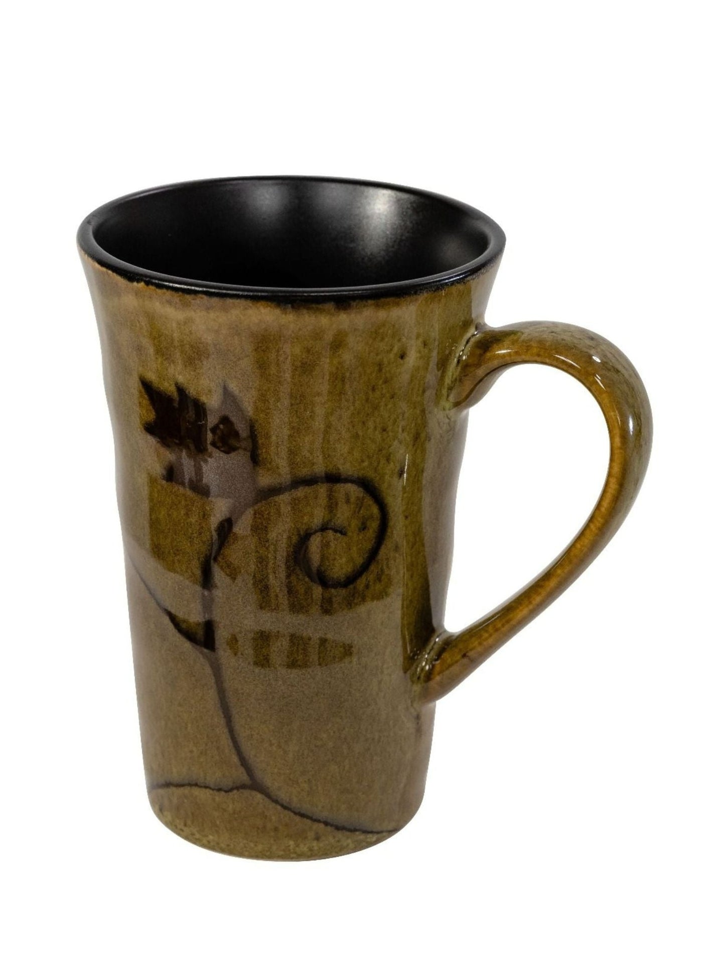 Stoneware Brown Tones 6 Pc Mug Set - Brown - 290ml