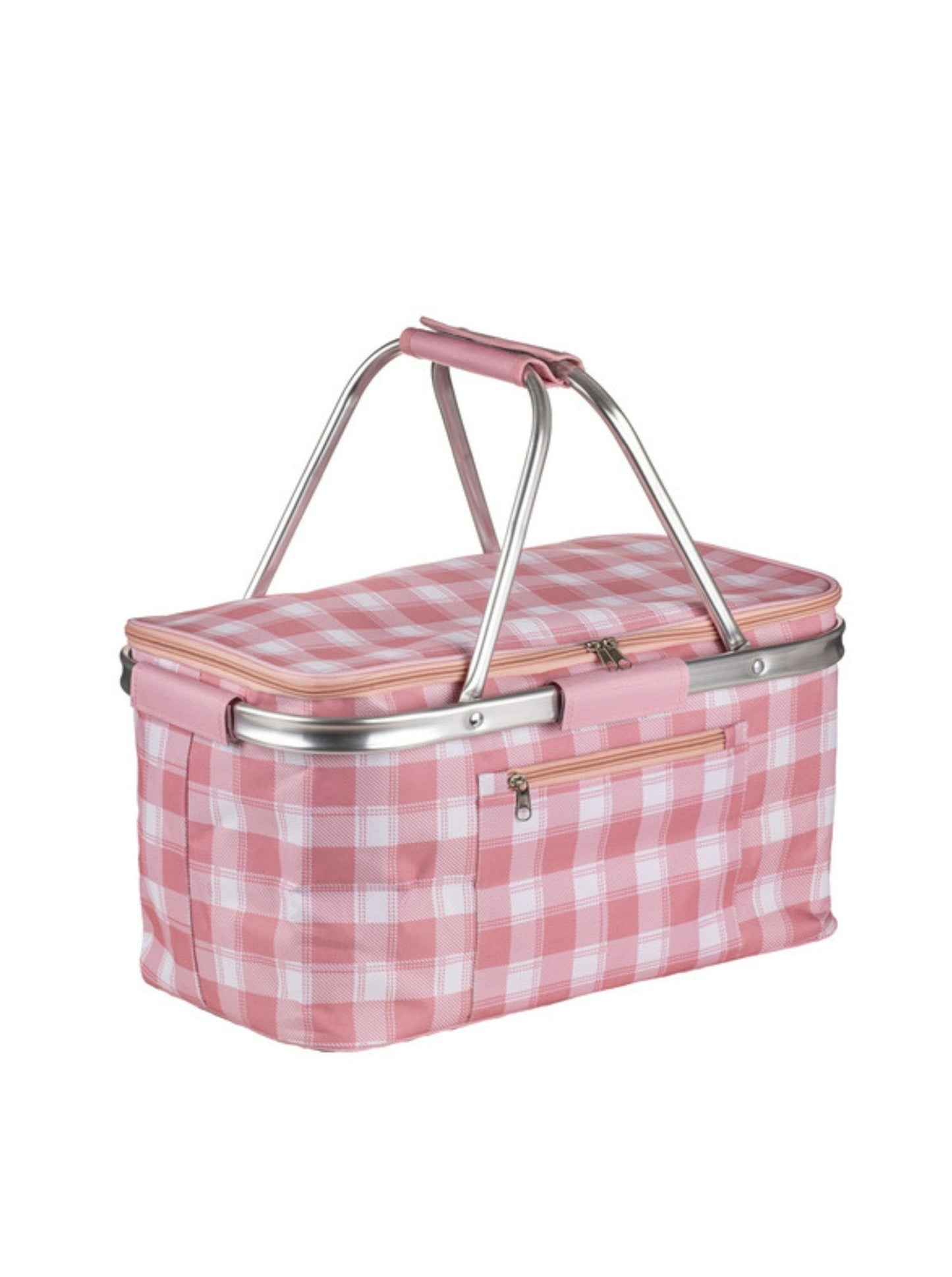 Delilah Pink Picnic Basket