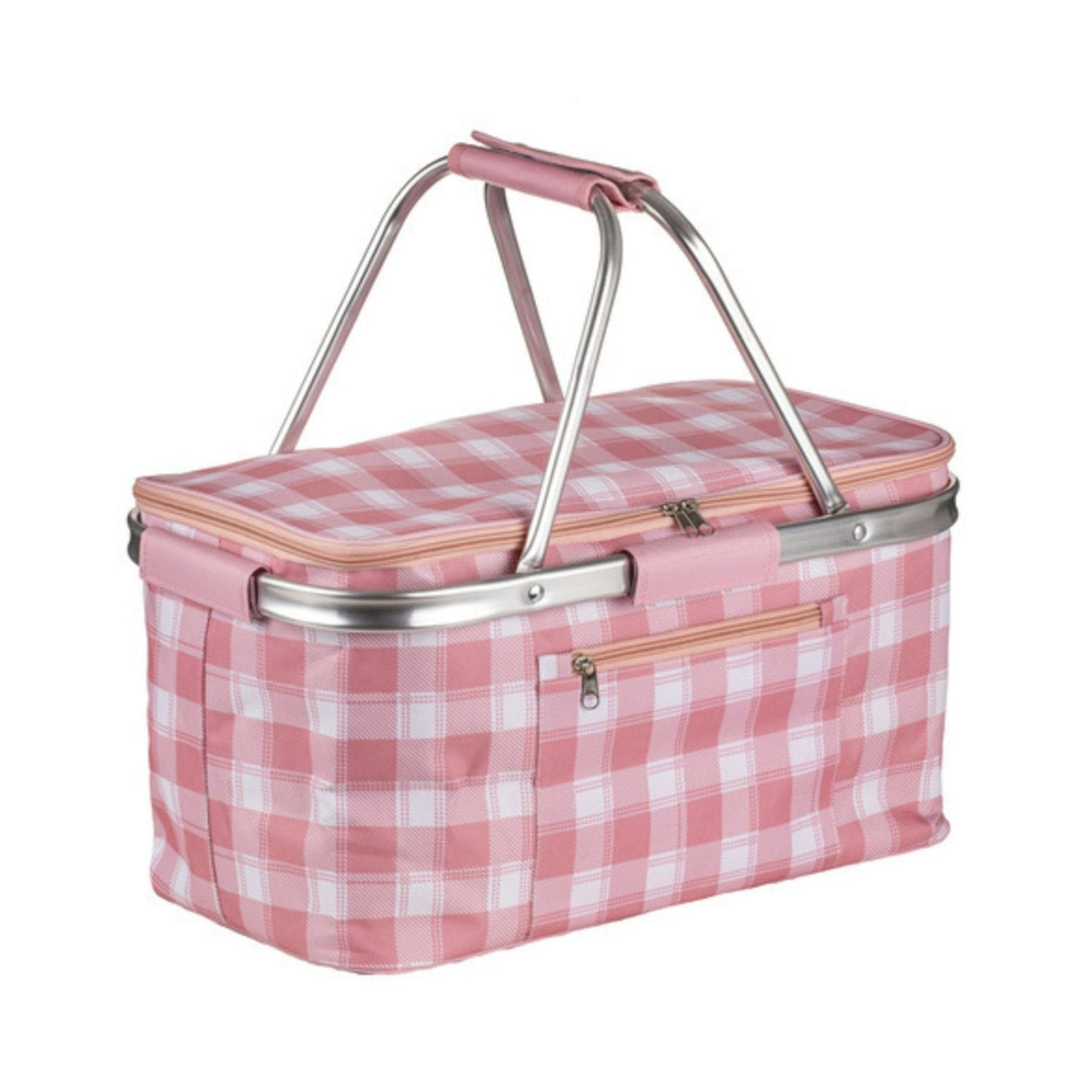 Delilah Pink Picnic Basket