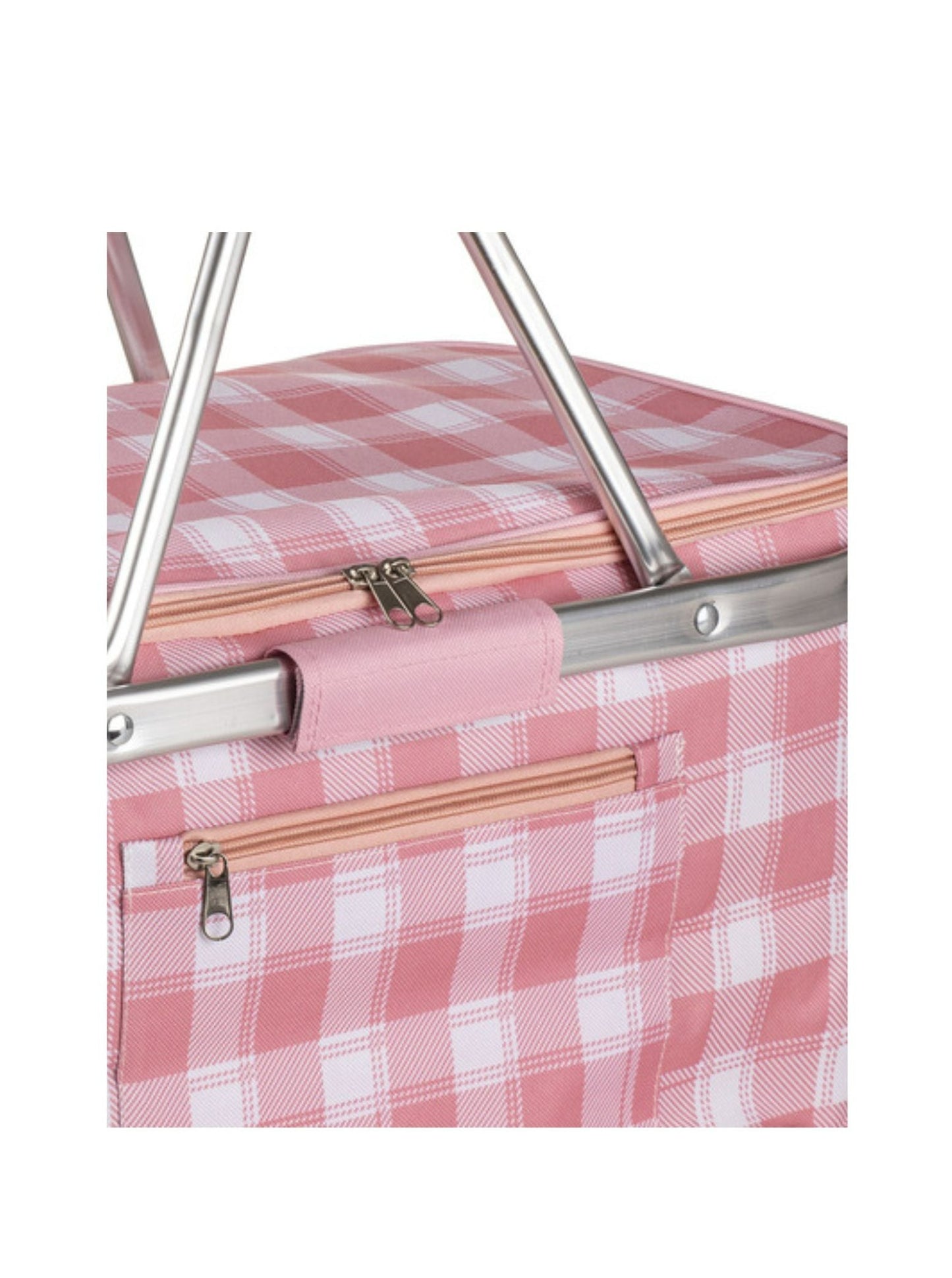 Delilah Pink Picnic Basket